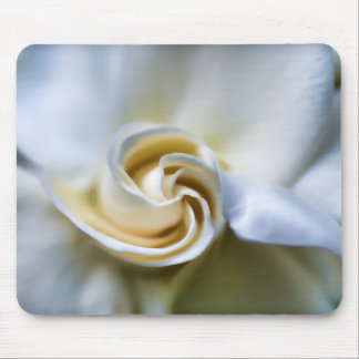 Alfombrilla De Ratón Ilustracion blanco del Gardenia