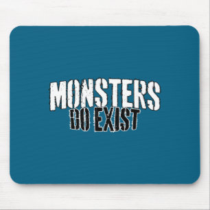 Alfombrilla De Ratón Ilustración de Monstruos Existen