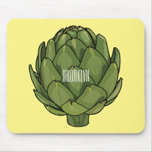 Alfombrilla De Ratón Ilustracion de personalizado Artichoke