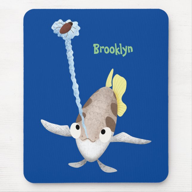 Alfombrilla De Ratón Ilustracion de personalizado de Arquero Cutáneo (Frente)