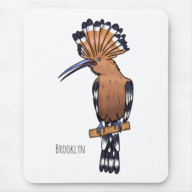 Alfombrilla De Ratón Ilustracion de personalizado de aves pepitas de Eu (Frente)