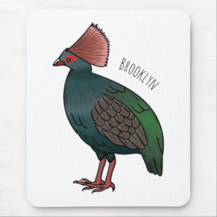 Alfombrilla De Ratón Ilustracion de personalizado de aves perdigianas e