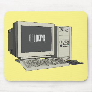 Alfombrilla De Ratón Ilustracion de personalizado de equipos