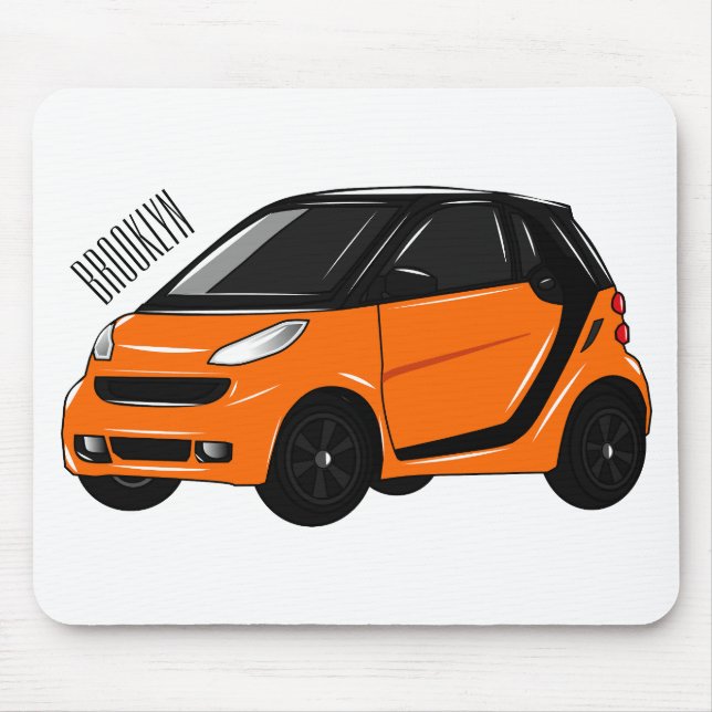Alfombrilla De Ratón Ilustracion de personalizado de micro coches (Frente)