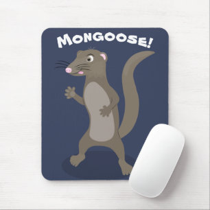 Alfombrilla De Ratón Ilustracion de personalizado de mongosis suave