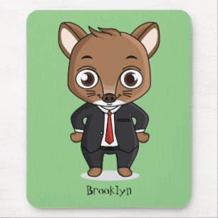 Alfombrilla De Ratón Ilustracion de personalizado de rata