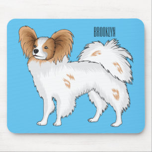 Alfombrilla De Ratón Ilustracion de personalizado papillon