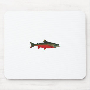 Alfombrilla De Ratón Ilustracion del carbón de leña ártico