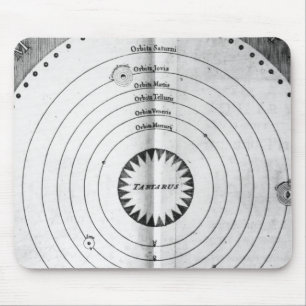 Alfombrilla De Ratón Ilustracion del cosmos