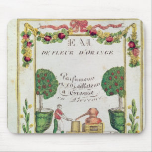 Alfombrilla De Ratón Ilustración del 'd'Orange de Eau de Fleur