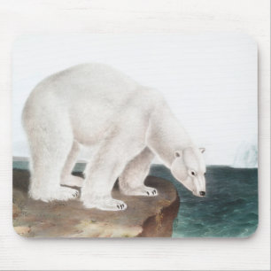 Alfombrilla De Ratón Ilustracion del oso polar (Ursus maritimus)