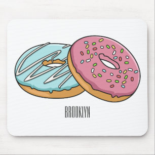 Alfombrilla De Ratón Ilustracion Donut personalizado
