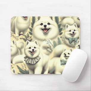 Alfombrilla De Ratón Ilustracion esquimal retro americano