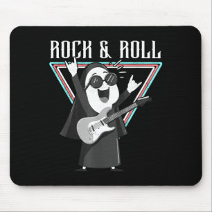 Alfombrilla De Ratón Ilustración gráfica divertida de Rock & Roll