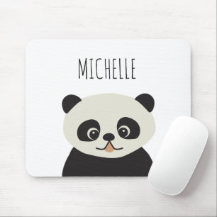 Alfombrilla De Ratón Ilustracion personalizado de panda