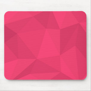 Alfombrilla De Ratón Ilustracion triangular rosa, fresco, único y de mo