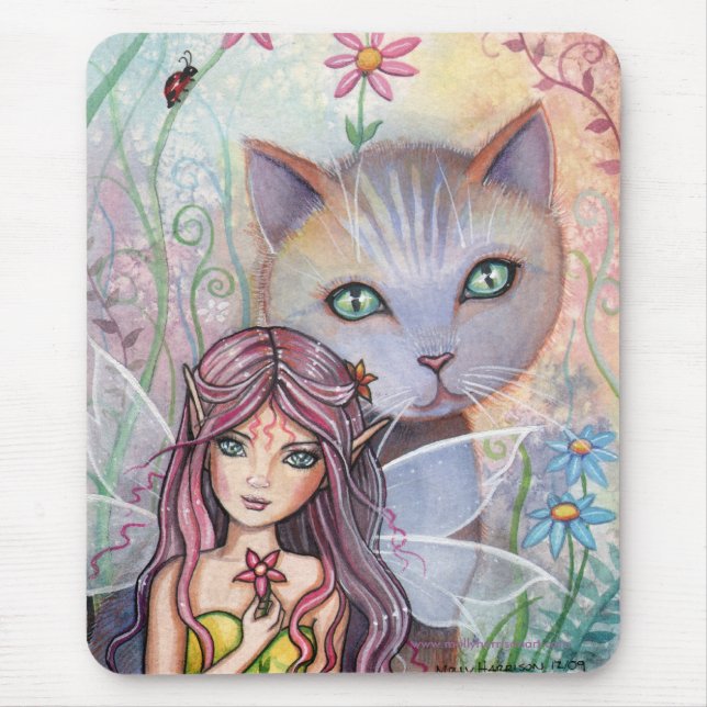 Alfombrilla De Ratón "ilustraciones de molly harrison" (Frente)