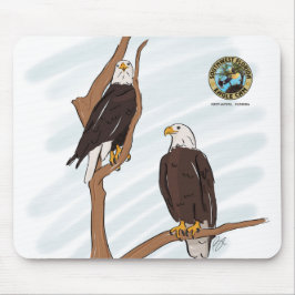 Alfombrilla De Ratón Ilustraciones Mousepad de los pares de Eagle