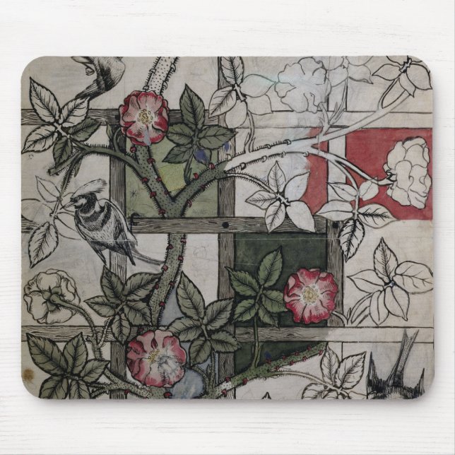 Alfombrilla De Ratón Ilustraciones originales para el diseño del papel (Frente)