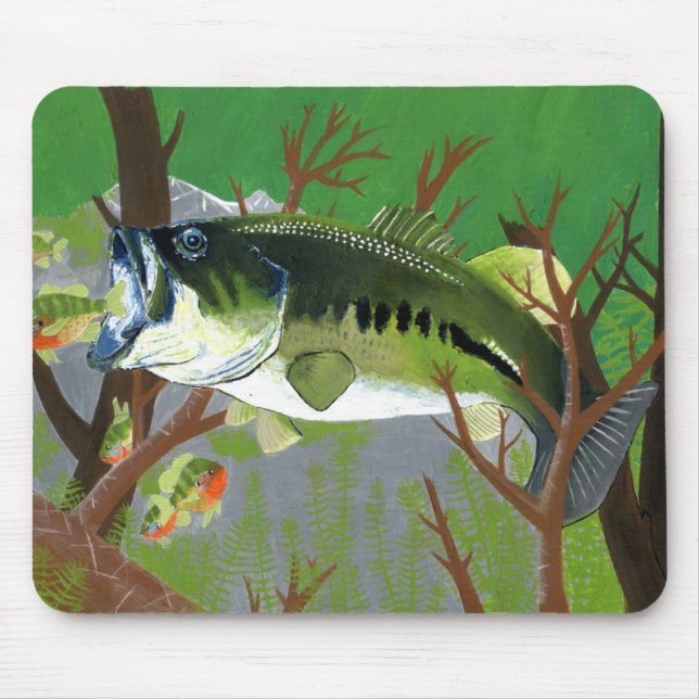 Alfombrilla De Ratón Ilustraciones que ganan de B. rey, grado 7 (Frente)