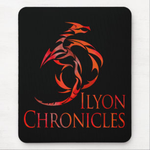 Alfombrilla De Ratón Ilyon crónica el dragón rojo Mousepad