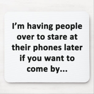 Alfombrilla De Ratón I'm Having People Over
