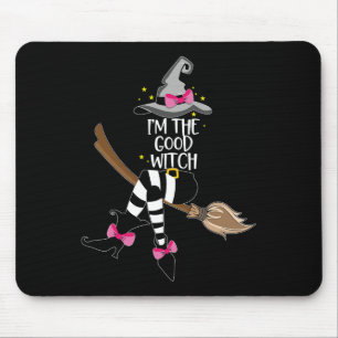 Alfombrilla De Ratón Im the Good Witch Halloween Matching Group Costum