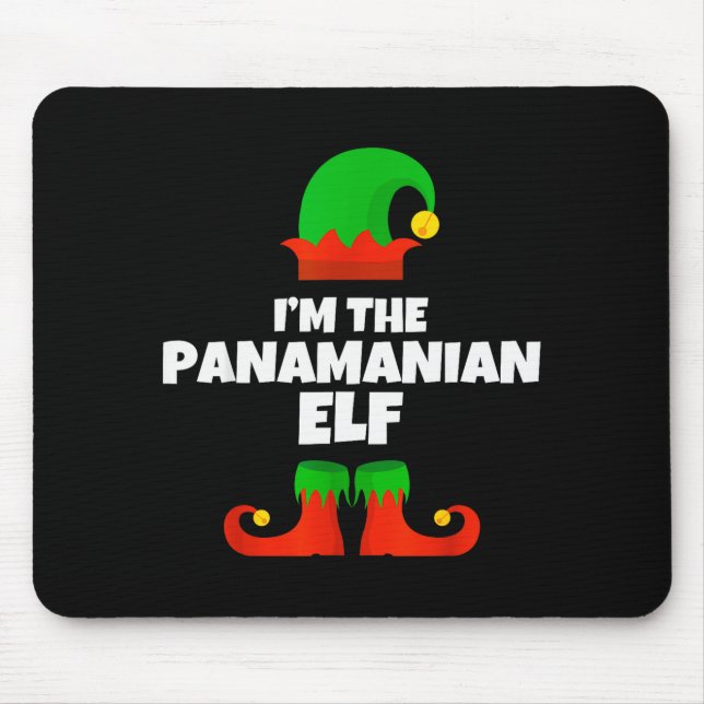 Alfombrilla De Ratón I'm The Panamanian Elf Family Pajama Christmas Fun (Frente)