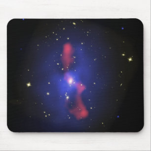 Alfombrilla De Ratón Imagen compuesta de un racimo de la galaxia