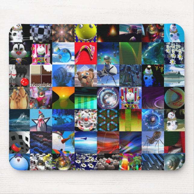 Alfombrilla De Ratón Imagen creativa (Frente)