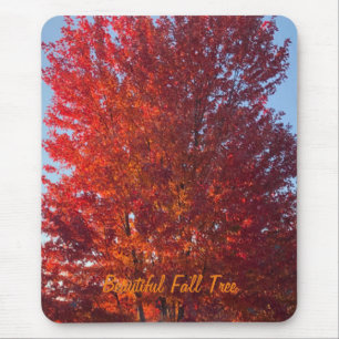 Alfombrilla De Ratón Imagen de árbol de otoño