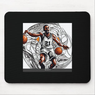 Alfombrilla De Ratón Imagen de baloncesto