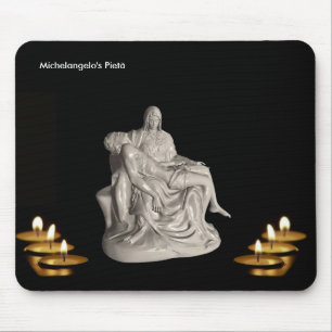 Alfombrilla De Ratón Imagen de Pietà para el teclado del ratón