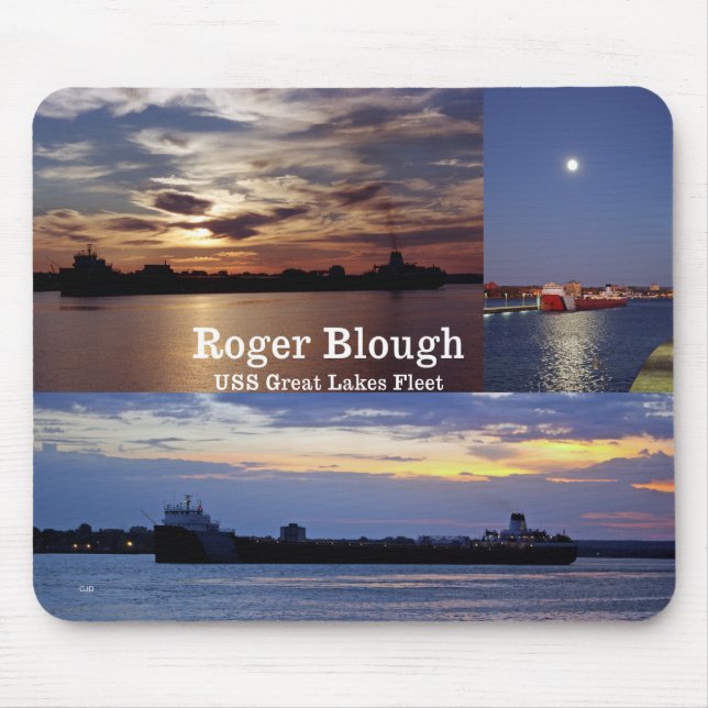 alfombrilla de ratón imagen de Roger Blough 3 (Frente)