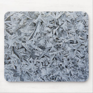 Alfombrilla De Ratón Imagen de textura de cristales de helado