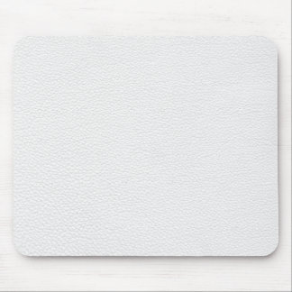 Alfombrilla De Ratón Imagen del cuero blanco