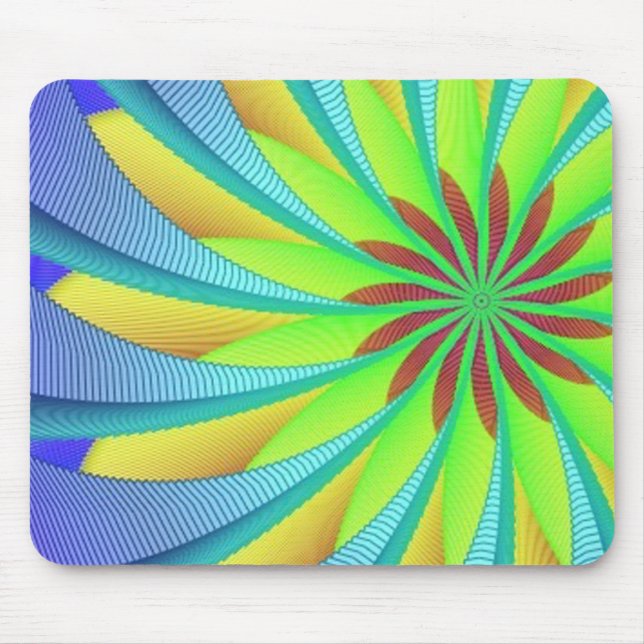 Alfombrilla De Ratón Imagen hipnótica 3 (Frente)