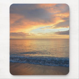 Alfombrilla De Ratón Imagen panorámica de la playa tropical Sunset de l