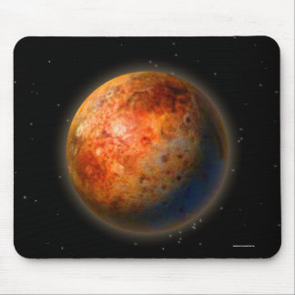 Alfombrilla De Ratón Imagen planetaria del Plutón de Astronomía