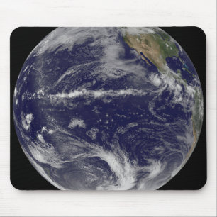 Alfombrilla De Ratón Imagen por satélite de la tierra