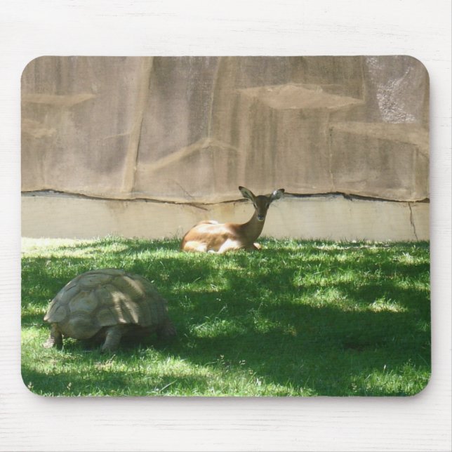 Alfombrilla De Ratón imágenes de zoo (Frente)