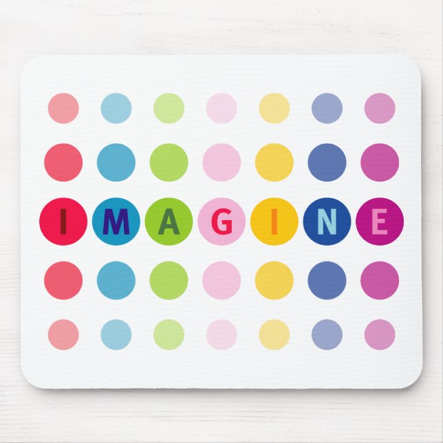 Alfombrilla De Ratón "Imagine" Mousepad (Frente)