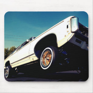 Alfombrilla De Ratón Impala blanco Mousepad de Chevy del Lowrider