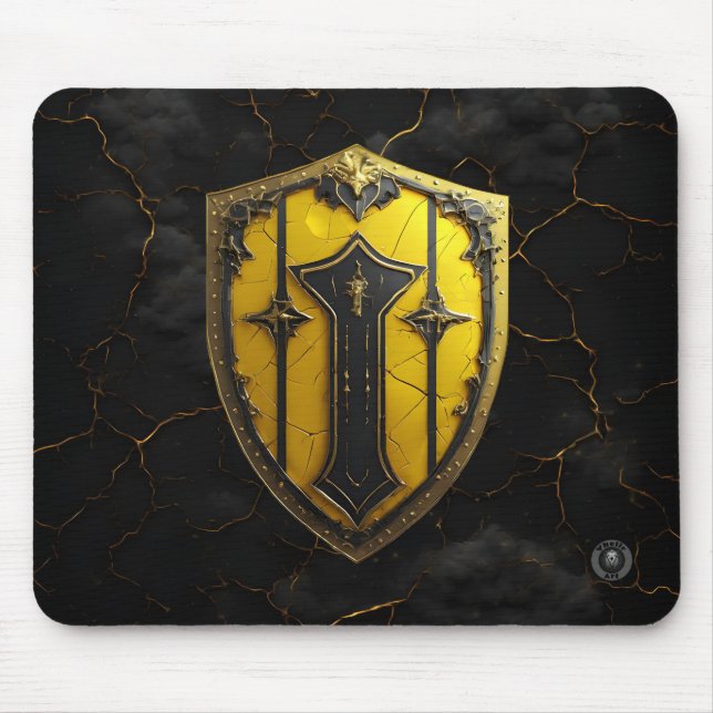 Alfombrilla De Ratón Imperial Gold Sun Guard Gaming (Frente)