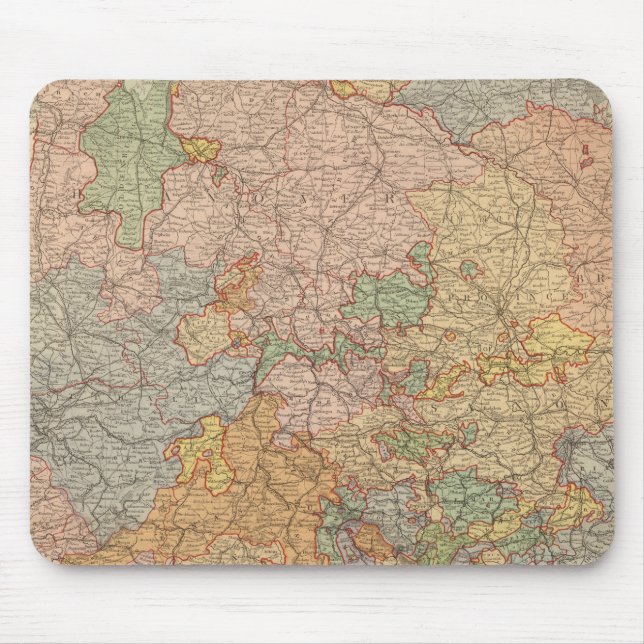 Alfombrilla De Ratón Imperio alemán oeste (Frente)