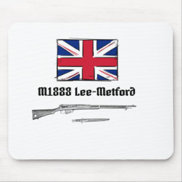 Alfombrilla De Ratón Imperio británico P1888 Lee Metford Rifle