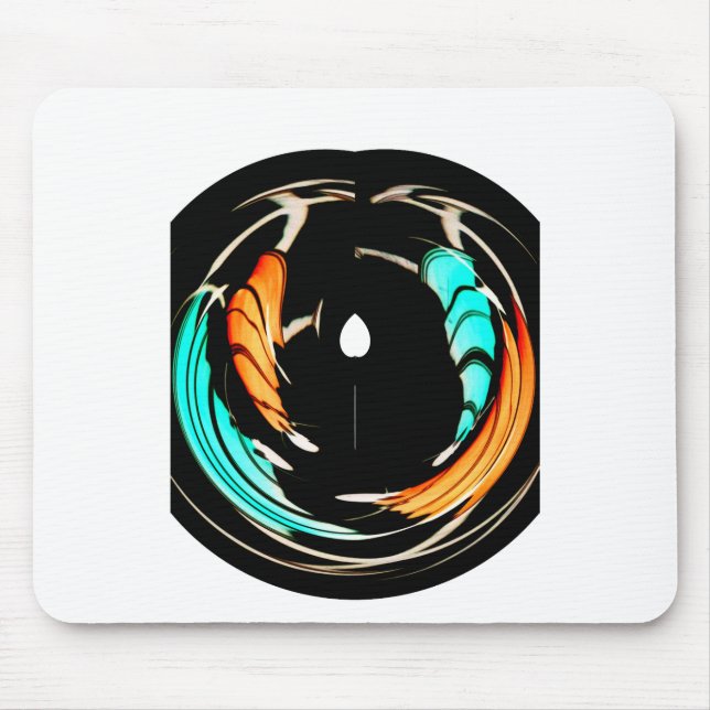 Alfombrilla De Ratón Impresión de arte de patrones tradicionales africa (Frente)