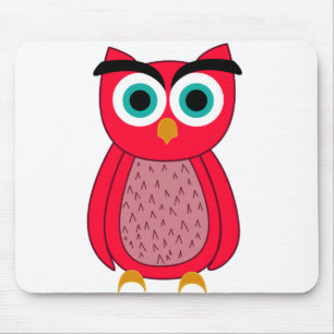 Alfombrilla De Ratón Impresión de foto de búho