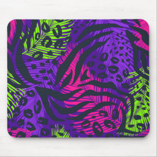 Alfombrilla De Ratón Impresión de plumas/animales