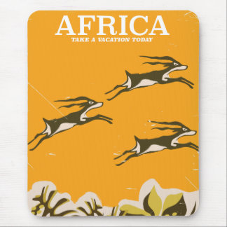 Alfombrilla De Ratón Impresión de vacaciones de cosecha africana